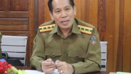 ຫົວໜ້າຫ້ອງພະລາທິການ ກົມໃຫ່ຍສັນຕິບານ ລົງເຄື່ອນໄຫວຊຸກຍູ້ຕິດຕາມກວດກາວຽກງານຢູ່ ປກສ ແຂວງ ບໍລິຄໍາໄຊ