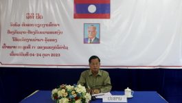 ປິດອົບຮົມວຽກງານປ້ອງກັນຊາດ-ປ້ອງກັນຄວາມສະຫງົບ ໃຫ້ພະນັກງານຫຼັກແຫຼ່ງເປົ້າໝາຍ 3 ຊຸດທີ 4