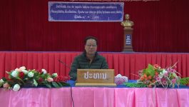 ເຈົ້າແຂວງບໍລິຄຳໄຊ ພ້ອມຄະນະ ລົງເຄື່ອນໄຫວເຮັດວຽກຮ່ວມກັບຄະນະນຳຂອງເມືອງໄຊຈຳພອນ