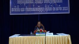 ອົງການກວດກາລັດ ແຂວງບໍລິຄຳໄຊເຊື່ອມຊືມເອກະສານຕ້ານການສໍ້ລາດບັງຫຼວງ