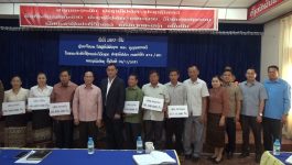 ມອບ-ຮັບເງິນນະໂຍບາຍອຸດໜູນໃຫ້ຜູ້ທີ່ມີຜົນງານ ແລະ ຄຸນງາມຄວາມດີໃນພາລະກິດຮັບໃຊ້ການປະຕິວັດຊາດ ງວດ 3 ປີ 2023