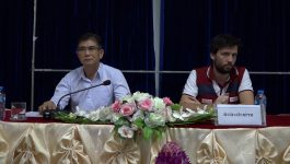 ປຶກສາຫາລືການຫຼຸດຜ່ອນຄວາມສ່ຽງໄພພິບັດ ພາຍໃຕ້ແຜນການຮ່ວມມື ຄັ້ງທີ 5