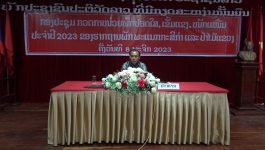 ຮາກຖານພັກພະແນກກະສິກຳ ແລະ ປ່າໄມ້ແຂວງ ດຳເນີນກວດກາໜ່ວຍພັກປອດໃສ ເຂັ້ມແຂງ ໜັກແໜ້ນ ປະຈຳປີ 2023