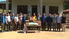 ເຈົ້າແຂວງບໍລິຄຳໄຊ ລົງຢ້ຽມຢາມ ແລະ ຊຸກຍູ້ວຽກງານ ຢູ່ທອງມີໄຊ ເມືອງວຽງທອງ
