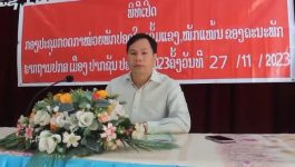 ປກສ ເມືອງ ປາກຊັນ ເປີດດຳເນີນຊີວິດການເມືອງ ກວດກາໜ່ວຍພັກ,ເຂັ້ມແຂງ,ໜັກແໜ້ນ