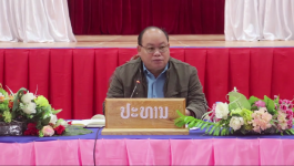 ທົບທວນຄວາມຄືບໜ້າ ໂຄງການເສີມສ້າງຄວາມເຂັ້ມແຂງ ວຽກງານໂພສະນາການ ຕາມແຜນຍຸດທະສາດແຫ່ງຊາດ ຢູ່ເມືອງໄຊຈຳພອນ