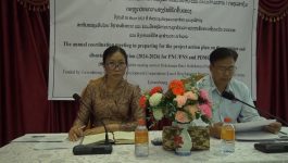 ກອງປະຊຸມປະສານງານໂຄງການໂພຊະນາການແລະຫຼຸບຜ່ອນຄວາມສຽງໄພພິບັດ2024-2026ຂອງກອງເລຂາໂພຊະນາການ