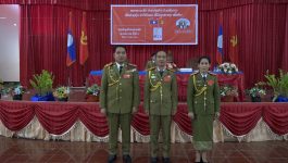 ສອງໜ່ວຍພັກ ຫ້ອງສັນຕິບານ ປກສ ແຂວງບໍລິຄໍາໄຊ ເປິດກອງປະຊຸມໃຫ່ຍ ຄັ້ງທີ II