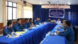 ພິທີເຊັນບົດບັນທຶກຮ່ວມລະຫວ່າງອົງການໄອຍະການເຂດ I ແລະ ສານປະຊາຊົນເຂດ I ຫ້ອງການຍຸຕິທຳເມືອງປາກຊັນ