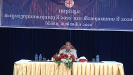 ປີ 2023 ອົງການກາແດງແຂວງ ບໍລິຄຳໄຊ ລະດົມເລືອດໄດ້ 3.130 ເທື່ອຄົນ