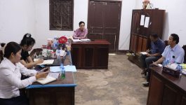 ພະແນກ ຖວທ ລົງຢ້ຽມຢາມ ແລະ ເຮັດວຽກຢູ່ ຖວທ ເມືອງປາກກະດິງ