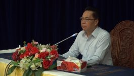 ກອງປະຊຸມສຳມະນາເພື່ອລະດົມຄວາມຄິດເຫັນໃນທົ່ວຄະນະບໍລິຫານງານພັກແຂວງຂອງຕົນ