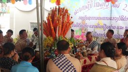 ທະຫານແຂວງບໍລິຄໍາໄຊຈັດພິທີບາສີສູ່ຂວັນສົ່ງທ້າຍປີເກົ່າ ແລະ ຕ້ອນຮັບປີໃໝ່ ພສ 2567