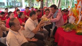 ໂຮງຮຽນການເມືອງ ແລະ ການປົກຄອງແຂວງ ຈັດພິທີບາສີສູ່ຂວັນ ຕ້ອນຮັບປີໃໝ່ລາວ ພສ 2567