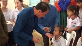 ແຂວງບໍລິຄຳໄຊ ເປີດຂະບວນການປຸກລະດົມວັນສັກຢາແຫ່ງຊາດ ເພື່ອຈຳກັດພະຍາດໄຂ້ໝາກແດງໃຫຍ່ ແລະ ໜາກແດງນ້ອຍ