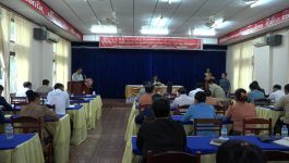 ຮອງລັດຖະມົນຕີ ກະຊວງແຮງງານ ແລະ ສະຫວັດດີການສັງຄົມ ລົງເຄືອນໄຫວຊູກຍູ້ວຽກງານຢູ່ແຂວງ ບໍລິຄຳໄຊ
