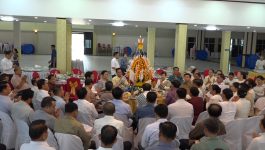 ພິທີບາສີສູ່ຂວັນ ການນຳແຂວງບໍລິຄຳໄຊ ເນື່ອງໃນໂອກາດຮັບໜ້າທີ່ໃໝ່