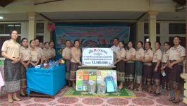 ກອງທຶນໜຶ່ດວງໃຈ ບໍລິຄຳໄຊ ຊ່ວຍເຫຼືອສັງຄົມ ມອບອຸປະກອນການຮຽນ-ການສອນ ໃຫ້ໂຮງຮຽນອະນຸບານເອກະພາບ