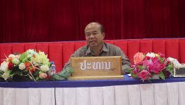 ຮາກຖານພັກສຶກສາທິການ ແລະ ກິລາເມືອງໄຊຈຳພອນ ເປີດບັ້ນດໍາເນີນຊີວິດການເມືອງ