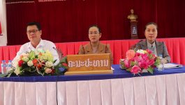 ສະມາຊິກສະພາແຫ່ງຊາດ ແລະ ສະມາຊິກສະພາປະຊາຊົນແຂວງ ບໍລິຄຳໄຊ ລົງເຄືອນໄຫວເຮັດວຽກຢູ່ ເມືອງໄຊຈຳພອນ