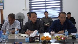 ຮອງເຈົ້າແຂວງ ລົງຕິດຕາມ-ຊຸກຍູ້ການຈັດຕັ້ງປະຕິບັດໂຄງການຂຸດຄົ້ນແຮ່ທາດ ຢູ່ເມືອງບໍລິຄັນ