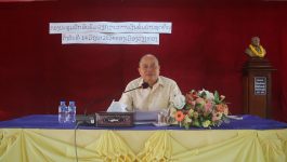 ເມືອງວຽງທອງ ຈັດກອງປະຊຸມຝຶກອົບຮົມວຽກງານການເງິນຂັ້ນບ້ານ