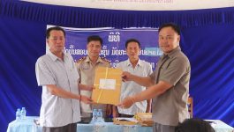 ພິທີເປີດການສອບເສັງຈົບຊັ້ນ ມໍ7 ທົ່ວເມືອງໄຊຈຳພອນ ແຂວງບໍລິຄຳໄຊ