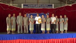ພິທີເປີດບັ້ນສອບເສັງຈົບຊັ້ນ ມໍ7 ສາຍສາມັນສຶກສາ ສົກຮຽນປີ 2023-2024