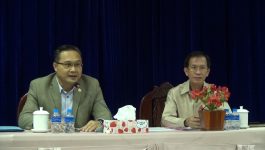 ຝຶກອົບຮົມກ່ຽວກັບການຈັດຕັ້ງປະຕິບັດວຽກງານປະເມີນຜົນໂຄງການລົງທຶນຂອງລັດໃຫ້ພະແນກການອ້ອມຂ້າງແຂວງ