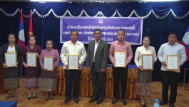 ພະແນກຖະແຫຼງຂ່າວ ວັດທະນະທຳ ແລະ ທ່ອງທ່ຽວແຂວງ ປະກາດພະນັກງານບຳນານ ແລະ ປະກາດການຈັດຕັ້ງ