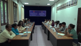ແຂວງ ບໍລິຄຳໄຊ ແລະ ແຂວງຮ່າຕີ້ງ ປະເມີນຜົນການປູເຫັດ ແລະ ລ້ຽງກວາງ ຢູ່ ແຂວງບໍລິຄຳໄຊ