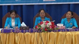 ກອງປະຊຸມໃຫຍ່ ສະມາຊິກສະຫະພັນແມ່ຍິງໜ່ວຍໂຄສະນາອົບຮົມແຂວງ ຄັ້ງທີ IV