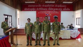 ກອງປະຊຸມໃຫຍ່ ຄັ້ງທີ II ຂອງຄະນະພັກຮາກຖານກອງບັນຊາ ປກສ ເມືອງໄຊຈຳພອນ