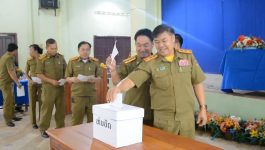 ໜ່ວຍພັກຮາກຖານໂຮງຮຽນ ປກສ ຊັ້ນຕົ້ນເລກ 04 ທາບທາມບຸກຄະລາກອນທີ່ຈະລົງສະໝັກຄະນະພັກຊຸດໃໝ່