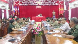 ກອງປະຊຸມສ່ອງແສງປະຈຳ 6 ເດືອນຕົ້ນປີ ແລະ ທິດທາງແຜນການ 6 ເດືອນທ້າຍປີ ຂອງສະຫະພັນນັກຮົບເກົ່າເມືອງຄຳເກີດ