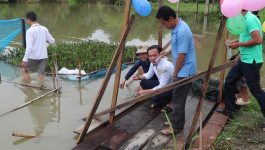 ເມືອງໄຊຈຳພອນ ຈັດພິທີປ່ອຍປາອະນຸລັດສັດນ້ຳ ແລະ ສັດປ່າແຫ່ງຊາດ 13 ກໍລະກົດ
