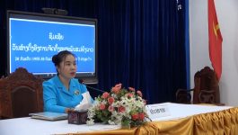 ສະຫະພັນແມ່ຍິງສະພາປະຊາຊົນແຂວງ ປາຖະກະຖາ ວັນສ້າງຕັ້ງສະຫະພັນແມ່ຍິງລາວ ຄົບຮອບ 69 ປີ