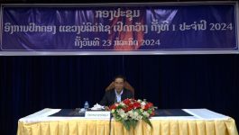 ບໍລິຄຳໄຊ ເອົາໃຈໄສ່ຢ່າງຕັ້ງໜ້າ ຕໍ່ການຈັດຕັ້ງປະຕິບັດ ວາລະແຫ່ງຊາດ ວ່າດ້ວຍການແກ້ໄຂບັນຫາຢາເສບຕິດ