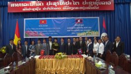 ແຂວງບໍລິຄຳໄຊ ສປປ ລາວ ແລະ ແຂວງເລິມດົ່ງ ສສ ຫວຽດນາມ ຈັດກອງປະຊຸມຮ່ວມກັນ