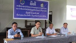 ເມືອງປາກກະດິງ ຈັດພິທີສະເຫຼີມສະຫຼອງວັນໂພສະນາການແຫ່ງຊາດ ແລະ ອາທິດສາກົນ ສົ່ງເສີມລ້ຽງລູກດ້ວຍນົມແມ່