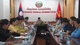 ກອງປະຊຸມຈັດຕັ້ງປະຕິບັດວຽກງານກວດກາຂອງຄະນະໂຄສະນາອົບຮົມແຂວງບໍລິຄຳໄຊ