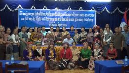 ຮາກຖານແມ່ຍິງພະແນກ ຖວທ ແຂວງ ຫວນຄືນມູນເຊື້ອວັນສ້າງຕັ້ງສະຫະພັນແມ່ຍິງລາວຄົບຮອບ 69 ປີ