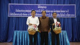 ບໍລິຄຳໄຊ ຫວນຄືນມູນເຊື້ອວັນສຳຄັນຕ່າງໆຂອງຊາດ