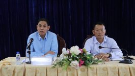 ກອງປະຊຸມປຶກສາຫາລື ແຜນກໍ່ສ້າງຮ້ານຄ້າຊຸມຊົນໃຫ້ບ້ານລຸ່ມເຂື່ອນໄຟຟ້ານ້ຳເທີນ 1 ເມືອງປາກກະດິງ