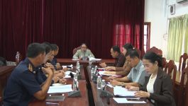 ກອງປະຊຸມຕິດຕາມ ຊຸກຍູ້ ວຽກງານກວດກາ ຄະນະພັກຮາກຖານສະພາປະຊາຊົນແຂວງບໍລິຄຳໄຊ