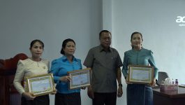 ແມ່ຍິງຮາກຖານ ຂົງເຂດການເງິນ ຫວນຄືນມູນເຊື້ອວັນສ້າງຕັ້ງສະຫະພັນແມ່ຍິງລາວ ຄົບຮອບ 69 ປີ