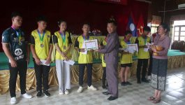 ສະຫຼຸບຖອດຖອນບົດຮຽນ ວຽກງານກິລາມັດທະຍົມທົ່ວແຂວງ ຄັ້ງທີ VI ທີ່ເມືອງວຽງທອງ ເປັນເຈົ້າພາບ