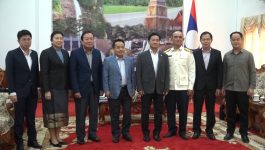 ປະທານອົງການກວດສອບແຫ່ງລັດເຂົ້າພົບປະທ່ານເຈົ້າແຂວງ ບໍລິຄຳໄຊ