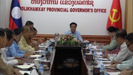 ກອງປະຊຸມກະກຽມເນື້ອໃນ ການດຳເນີນກອງປະຊຸມໃຫຍ່ ຄັ້ງທີ 8 ຂອງອົງການແນວລາວສ້າງຊາດແຂວງ