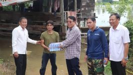 ປະທານກວດກາພັກ-ລັດແຂວງ ລົງຕິດຕາມສະພາບນ້ຳຖ້ວມຢູ່ເມືອງປາກກະດິງ
